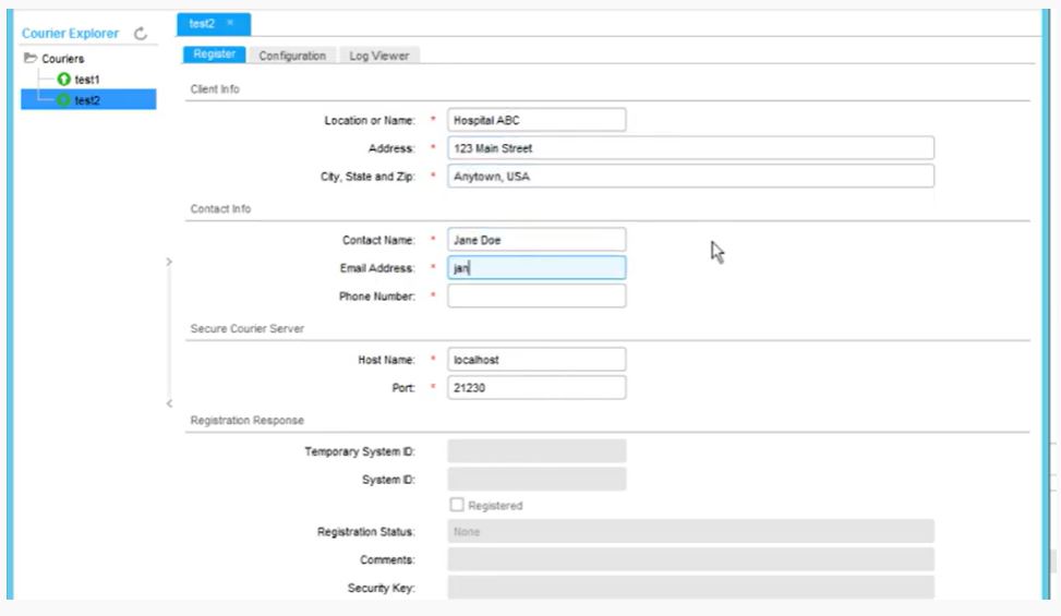 screenshot of Infor Cloverleaf Integration Suite